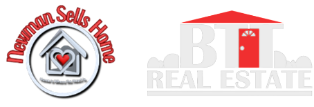 Newman Sells Home and BTT Real Estate logos